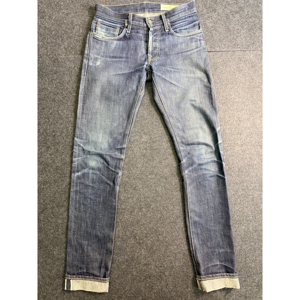 Imogene & Willie Charlie Selvedge Denim Jeans 27 Fit 30x32 USA Distressed